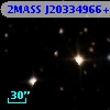 2MASS J20334966+4133100
