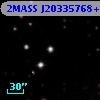 2MASS J20335768+4149452