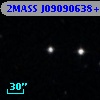 2MASS J09090638+4458234