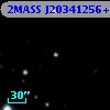2MASS J20341256+4150542
