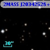 2MASS J20342528+4112188