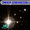 2MASS J20343258+4106377