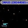 2MASS J20344565+4121213