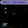 2MASS J20345047+4133352
