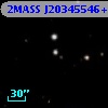 2MASS J20345546+4133439