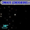 2MASS J20350385+4105150