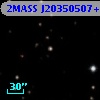 2MASS J20350507+4103376