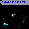 2MASS J20325038+4102365