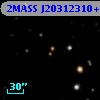 2MASS J20312310+4121584