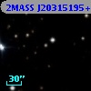 2MASS J20315195+4120397