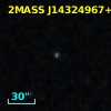 2MASS J14324967+4513383