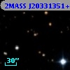 2MASS J20331351+4109360