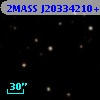 2MASS J20334210+4105038