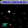 2MASS J20334535+4110175
