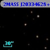 2MASS J20334628+4104354