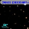 2MASS J20335407+4109302