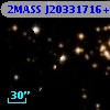 2MASS J20331716+4113008