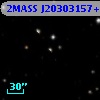 2MASS J20303157+4125362