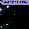2MASS J20313930+4106090