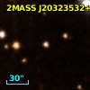 2MASS J20323532+4058480
