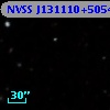 NVSS J131110+505441