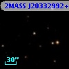 2MASS J20332992+4102024