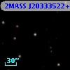 2MASS J20333522+4103203