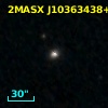 2MASX J10363438+5007493