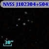 NVSS J102304+504101