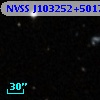 NVSS J103252+501754