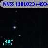 NVSS J101023+493403