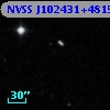 NVSS J102431+481507