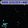 NVSS J232257+445714
