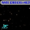 NVSS J203131+412512