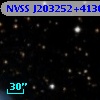 NVSS J203252+413009