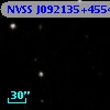 NVSS J092135+455414