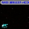 NVSS J091137+422606