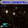2MASS J20463591+4334425