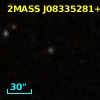 2MASS J08335281+3943335
