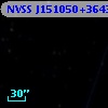 NVSS J151050+364354