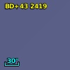 BD+43  2419