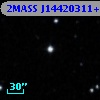 2MASS J14420311+4222570