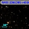 NVSS J205205+431013
