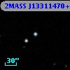 2MASS J13311470+4655388