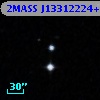 2MASS J13312224+4650457