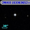 2MASS J13363652+4650554
