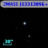 2MASS J13313086+4739545