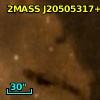 2MASS J20505317+4423535