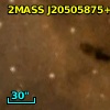 2MASS J20505875+4423174