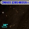 2MASS J20540358+4402545